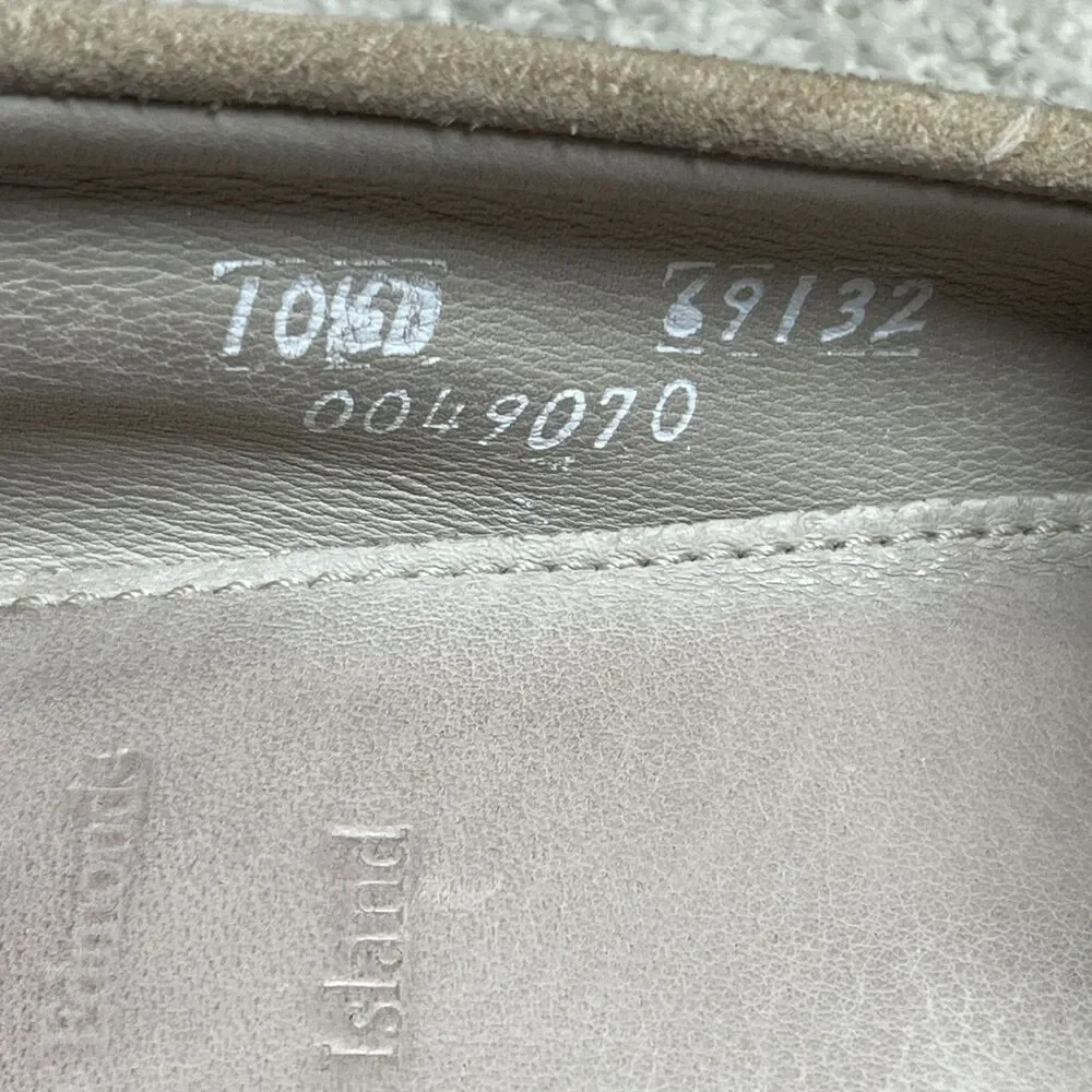 Allen Edmonds SORRENTO Men's Italian Penny Loafers 10.5 D Tobacco Suede Tan $475